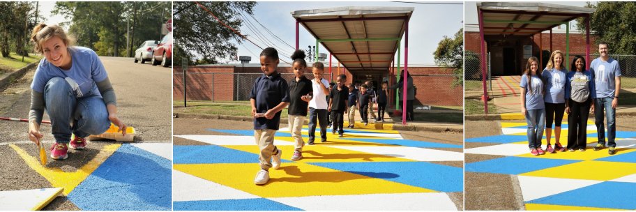 Small Town Center banner