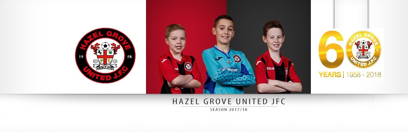 Hazel Grove JFC banner