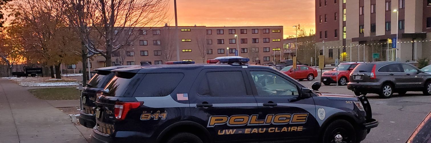 UW-Eau Claire Police banner