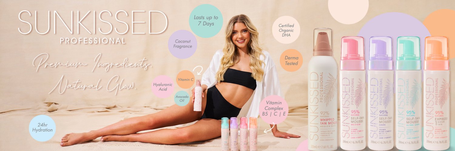 SUNKISSED banner