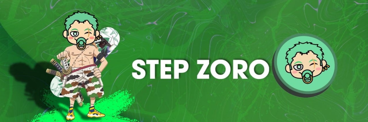 Step Zoro Official banner