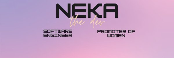 NekaTheDev Profile Banner