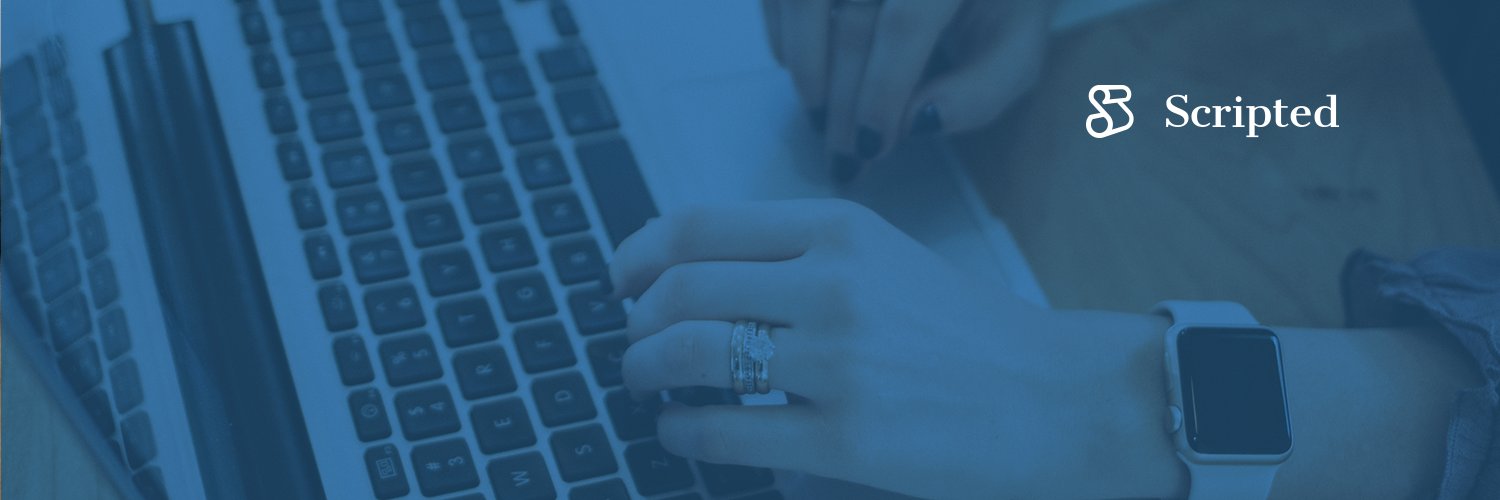 Scripted.com banner