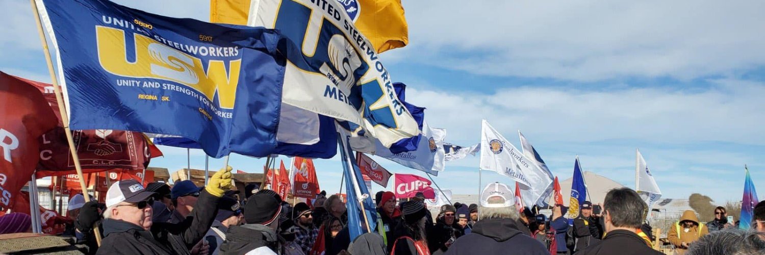 United Steelworkers banner