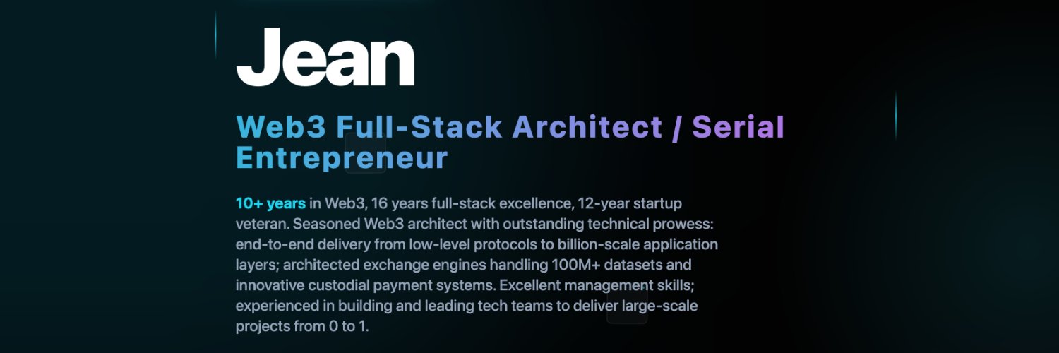 0xJean banner