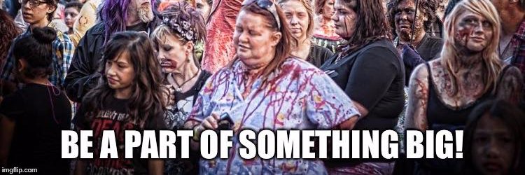 Houston Zombie Walk banner