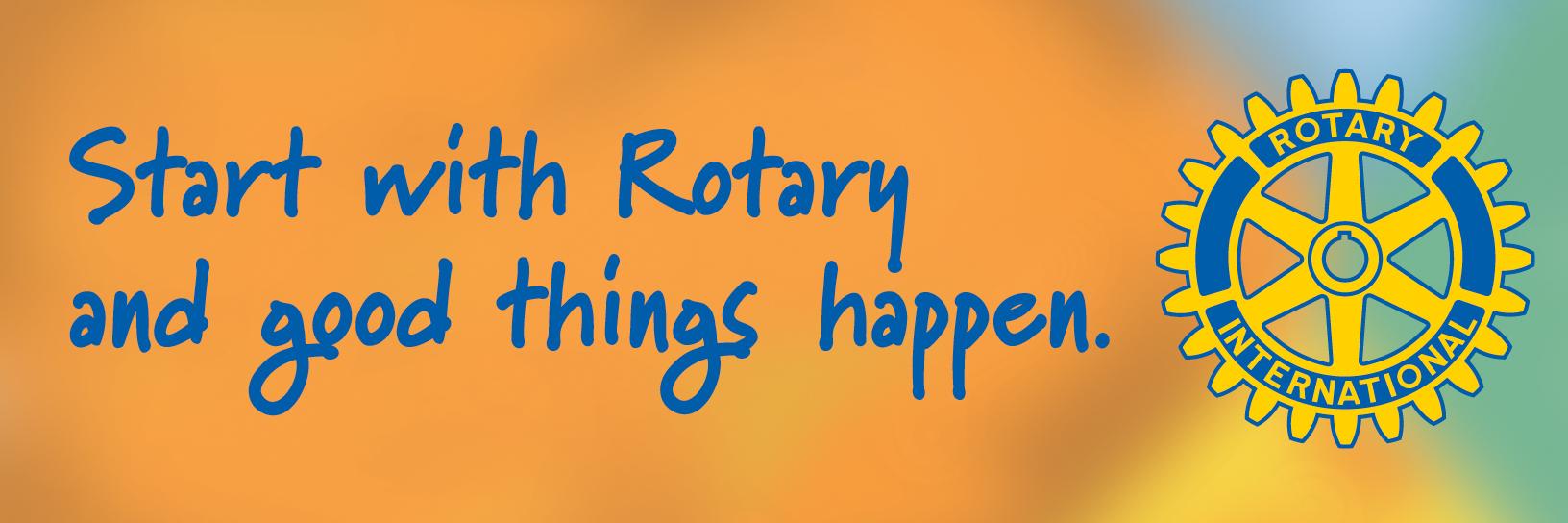 San Ramon Rotary banner