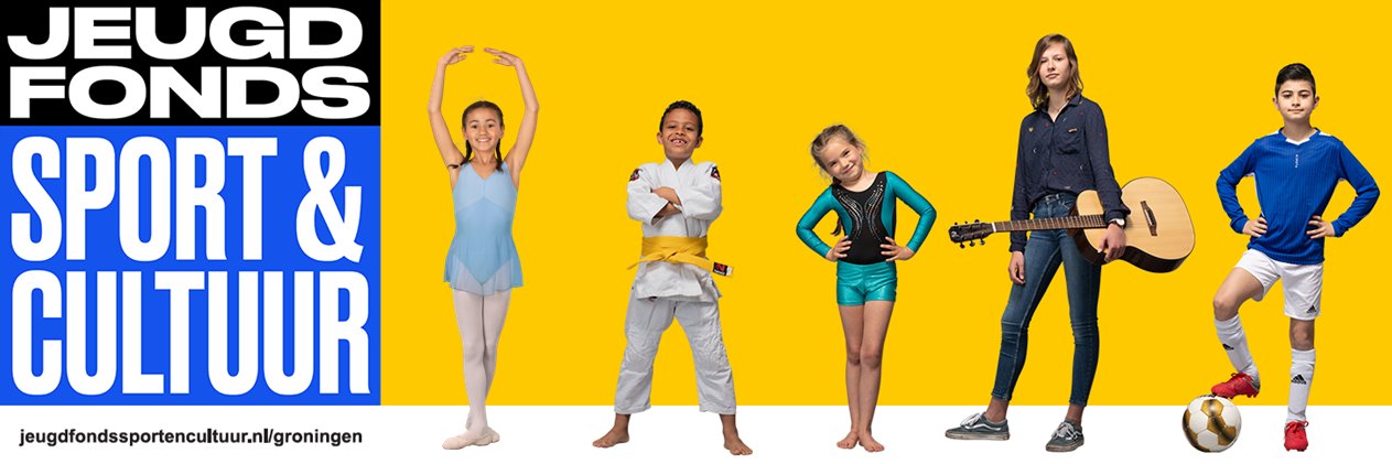 Jeugdfonds Sport & Cultuur Groningen banner