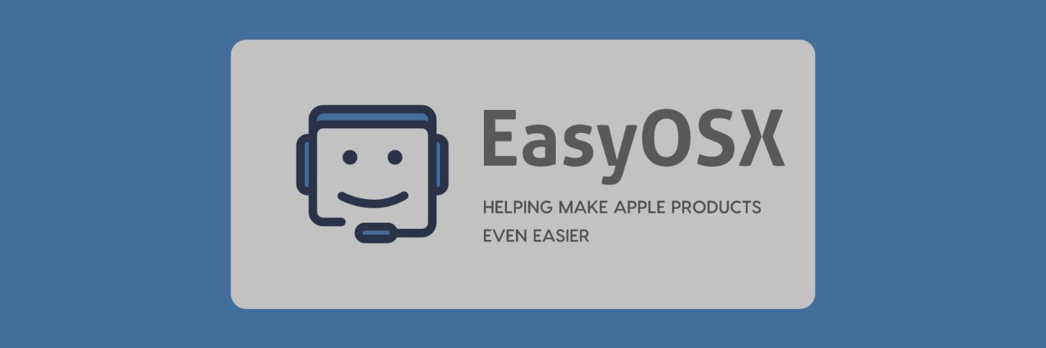 EasyOSX's profile banner image