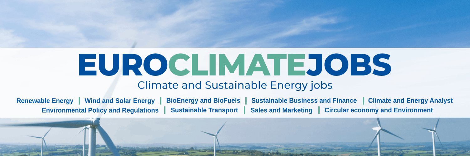 EuroClimateJobs's profile banner image