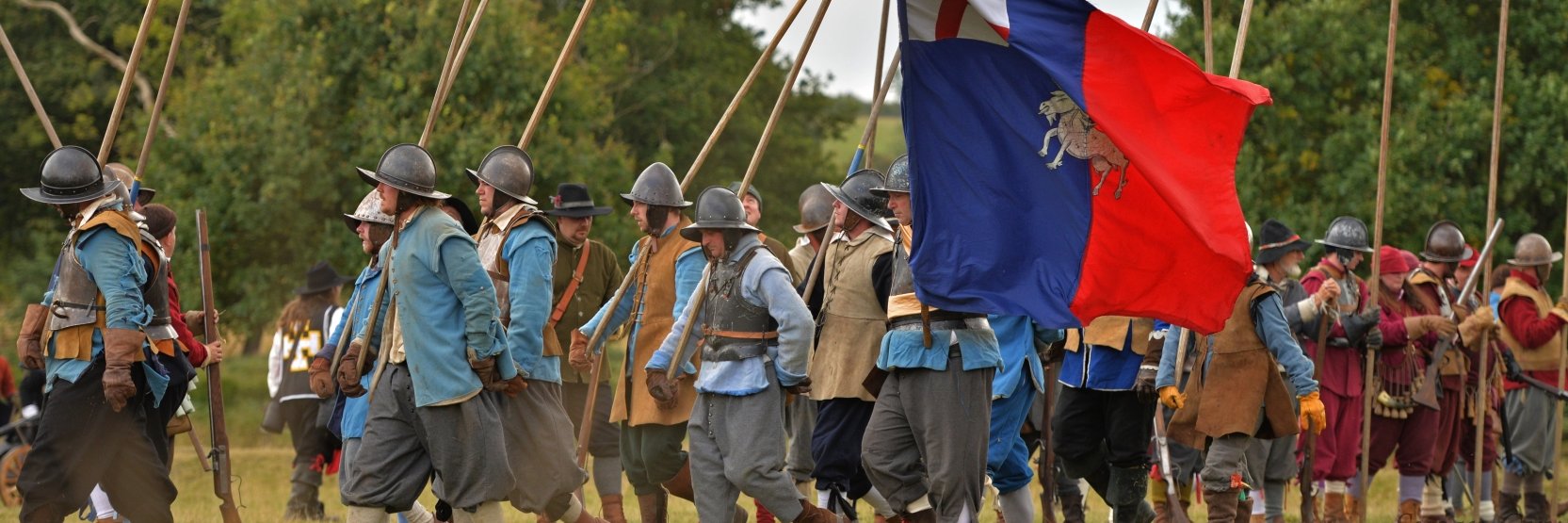 Lord Grey's Regiment banner