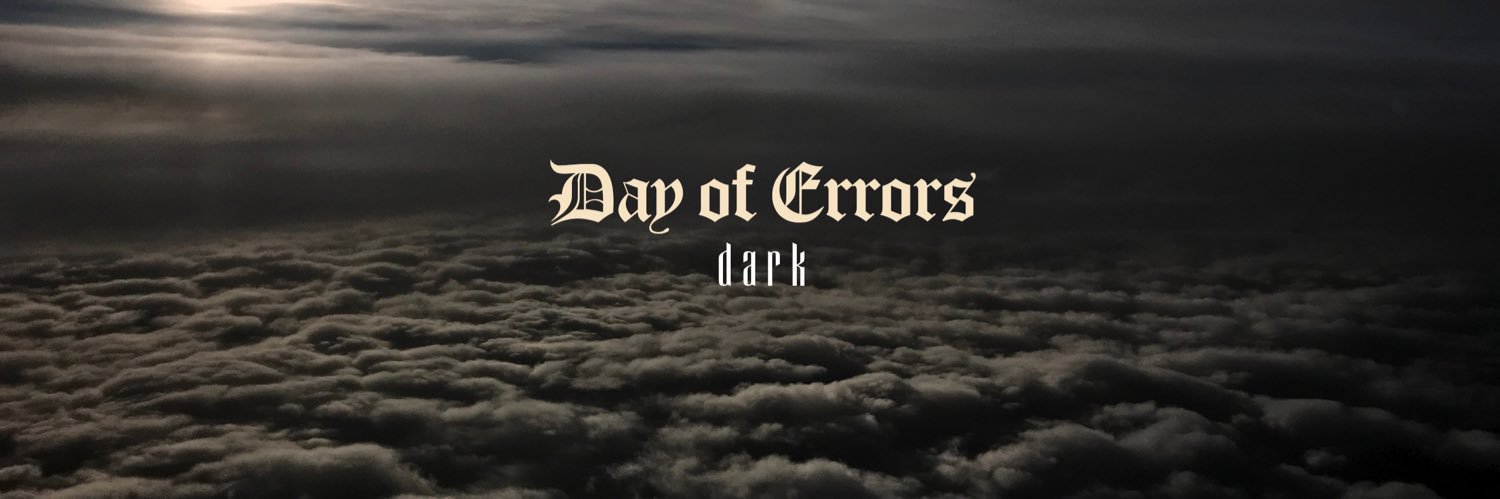 Day Of Errors banner