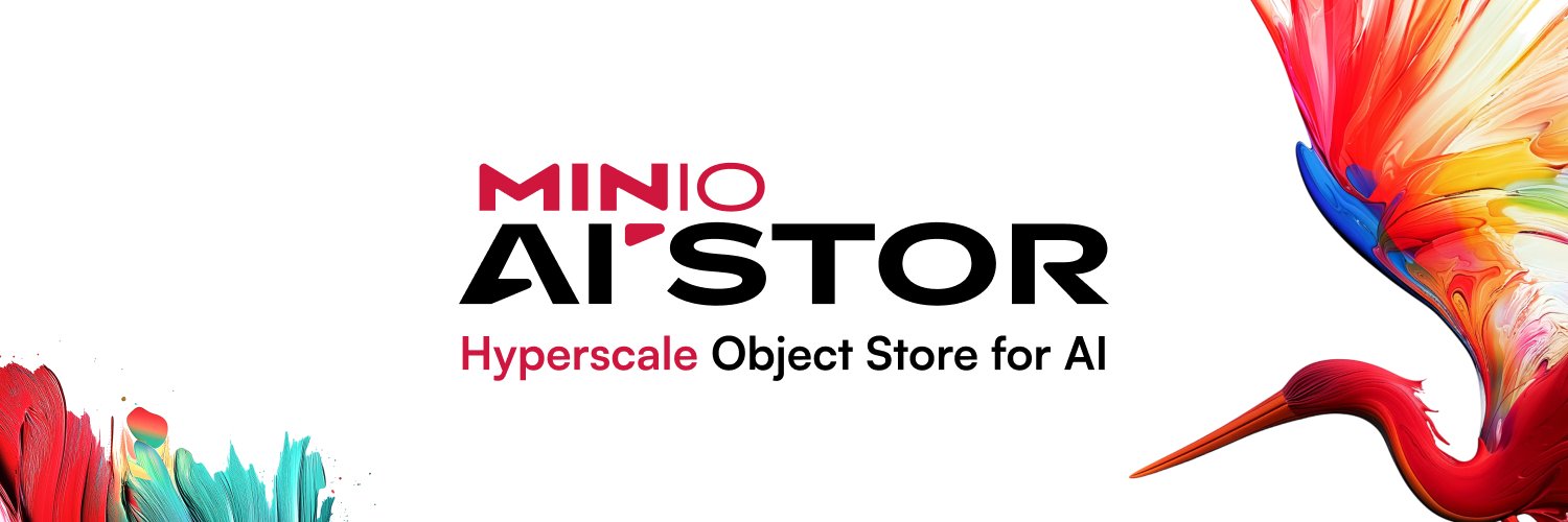MinIO's banner
