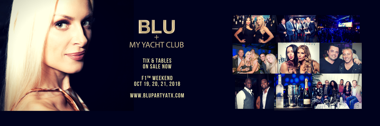 BLU Party ATX banner