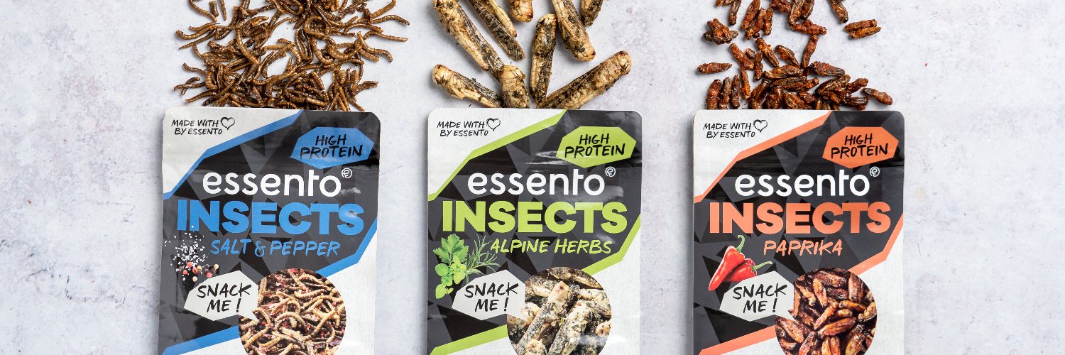 Essento Insect Food - Making Insects Delicious banner
