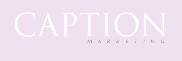 Caption Marketing banner