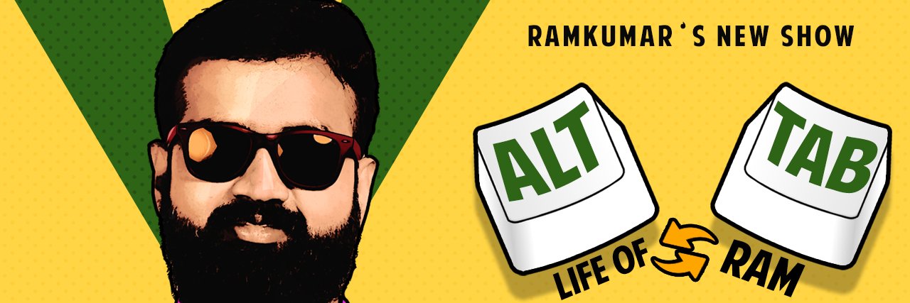 Ramkumar Comic banner