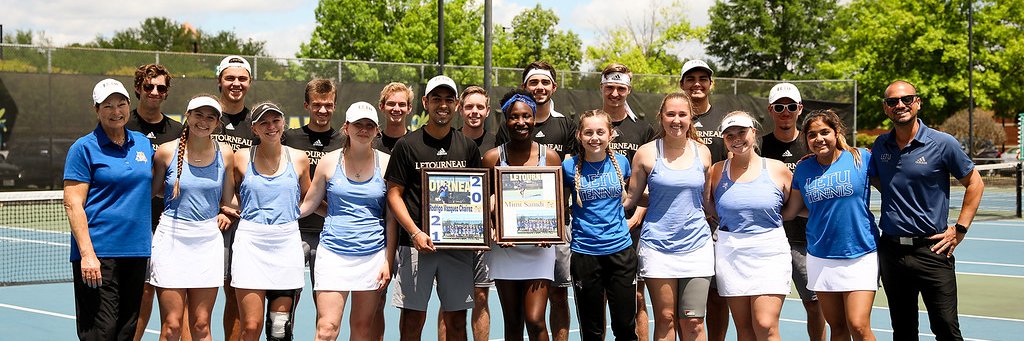 LETU Tennis banner