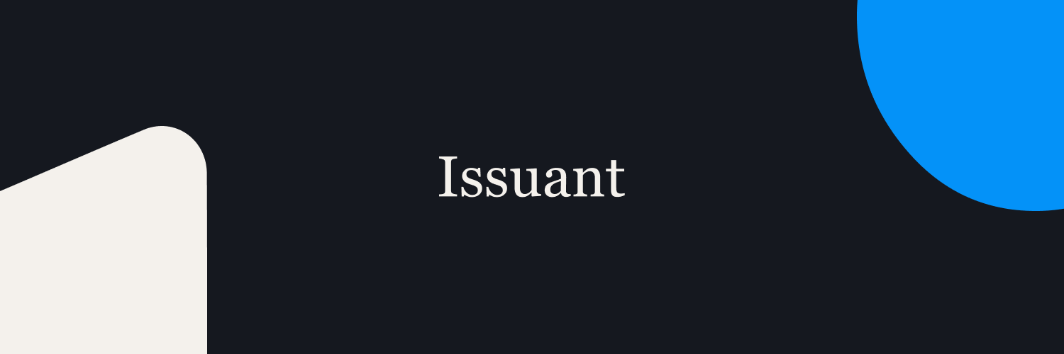 Issuant banner