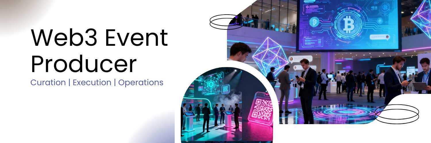 Nitasha | Web3 Event Producer ( Freelance arc ) banner