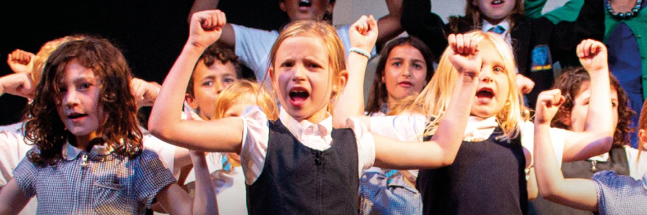 BIGLITTLE Theatre School banner