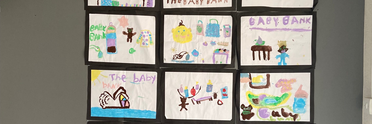 The Baby Bank banner