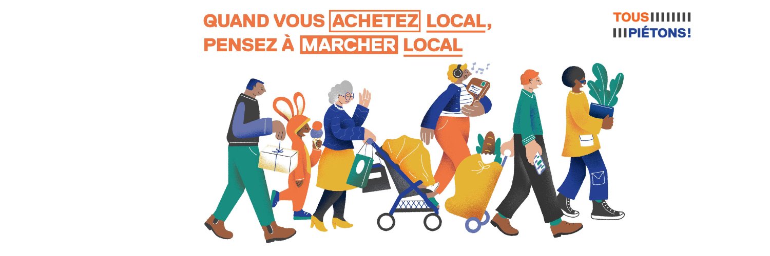 Piétons Québec banner
