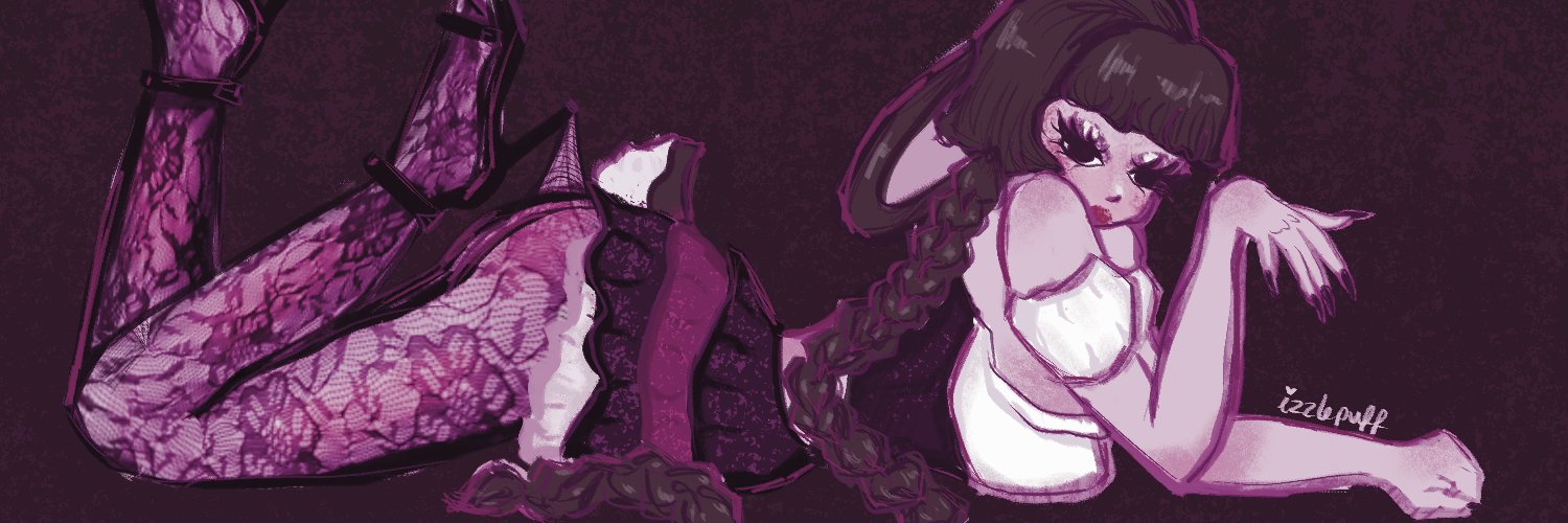 izzlepuff 🦇 VAMPtuber ♡ banner