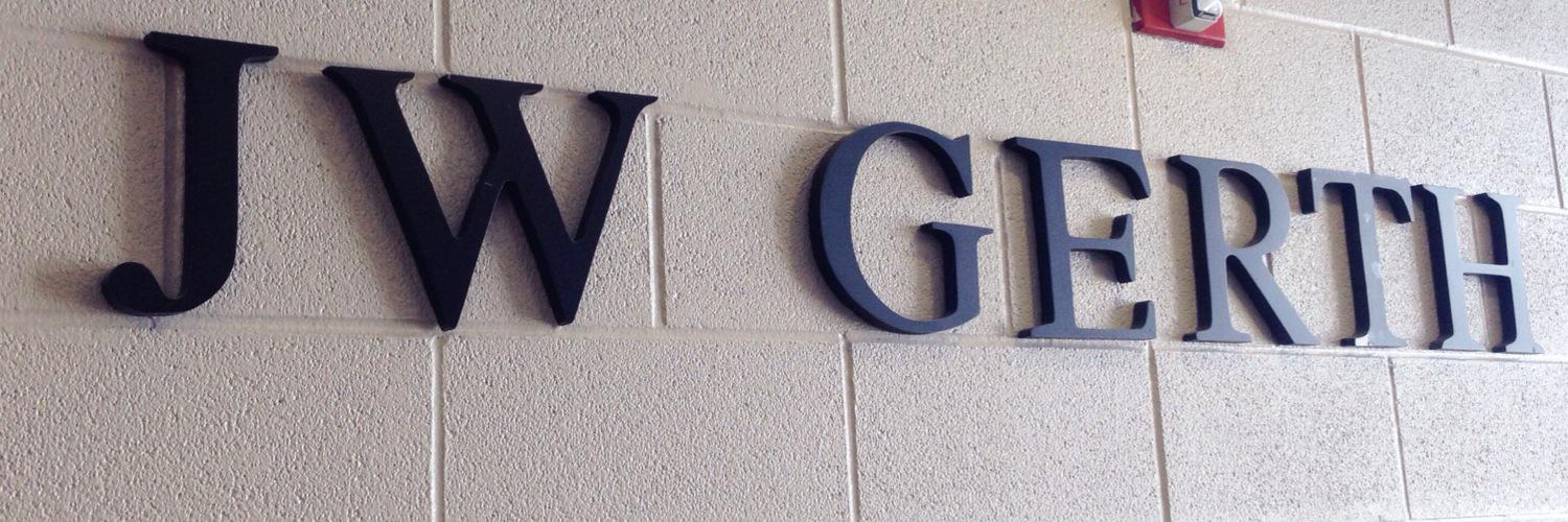 J W Gerth P S banner