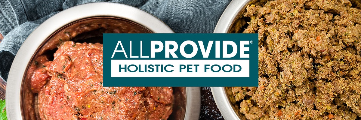 Allprovide Holistic Pet Food banner