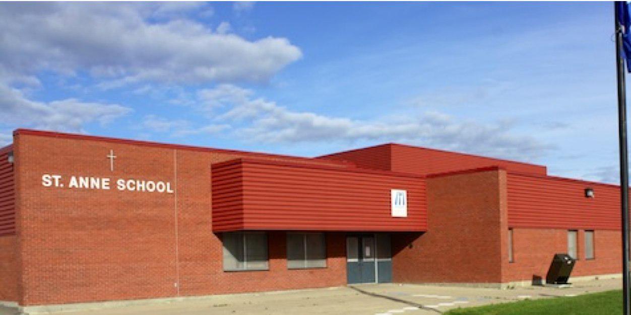 St. Anne School banner
