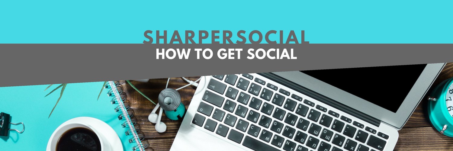 SharperSocial's profile banner image
