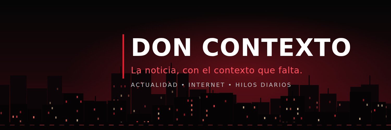DonContextoX's profile banner image