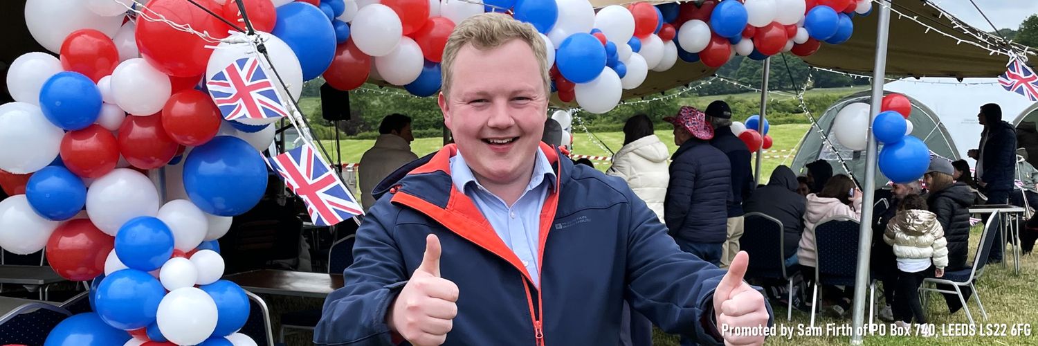 Cllr Sam Firth banner