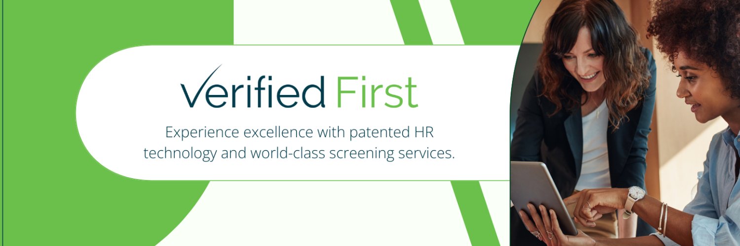 Verified First banner