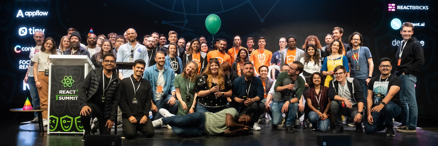 React Summit's banner