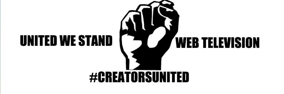 #CreatorsUnited banner