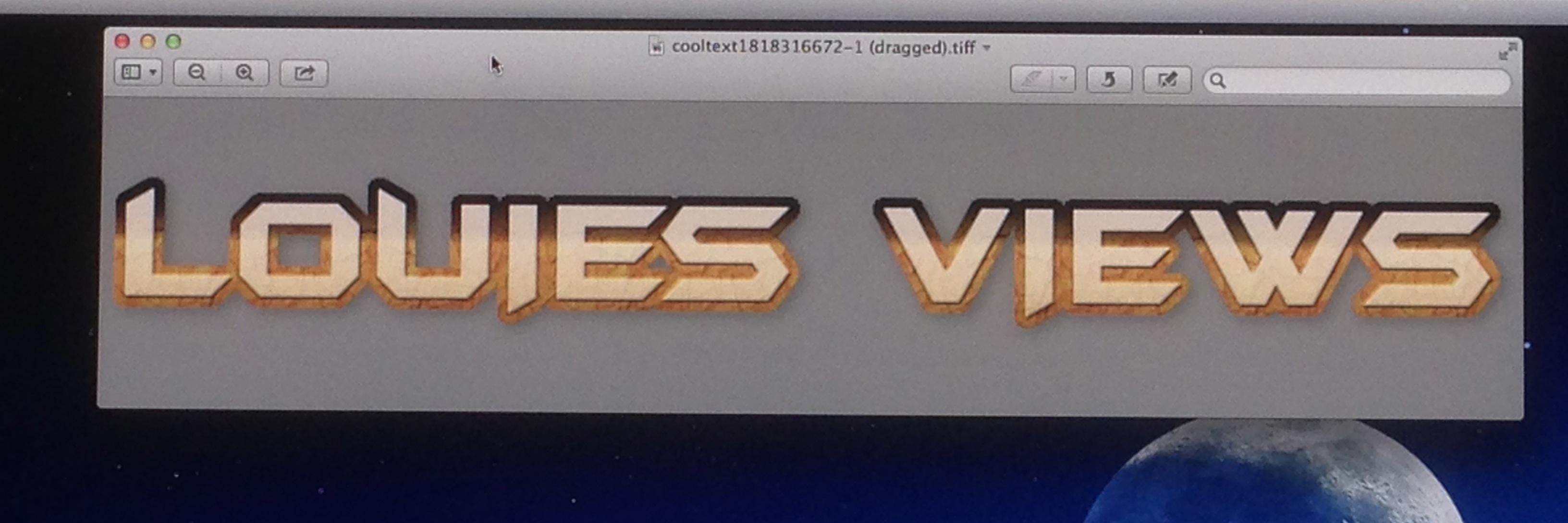 louieviews's profile banner image