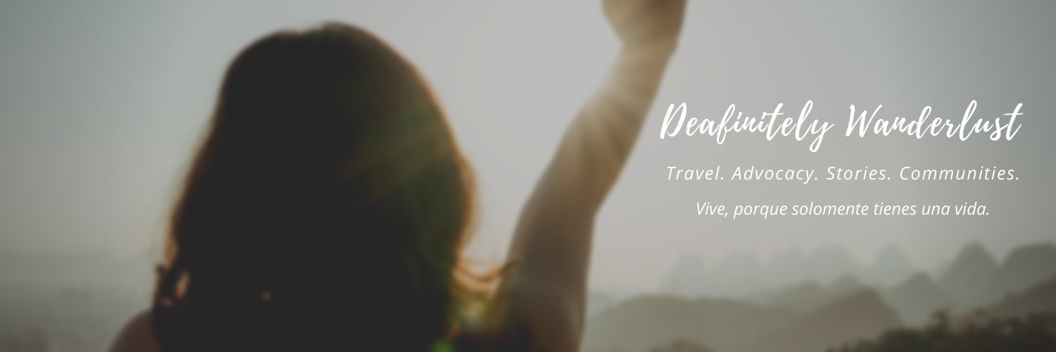 DeafWanderlust's profile banner image