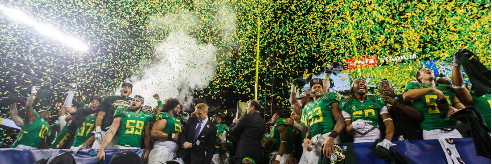 Go Ducks banner