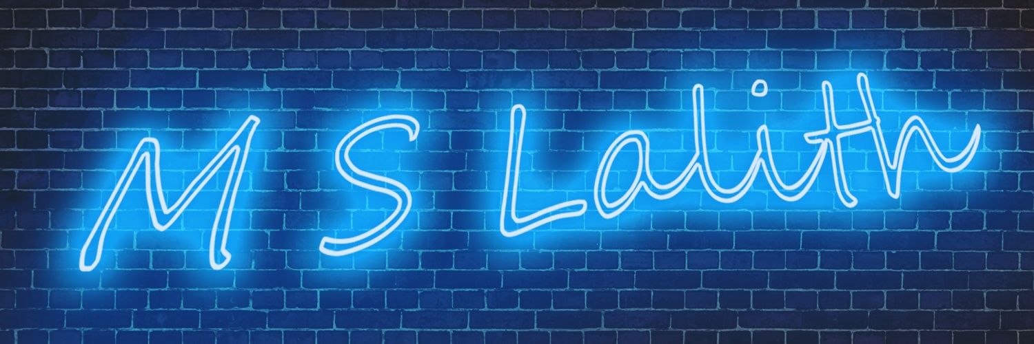 mslalith's profile banner image