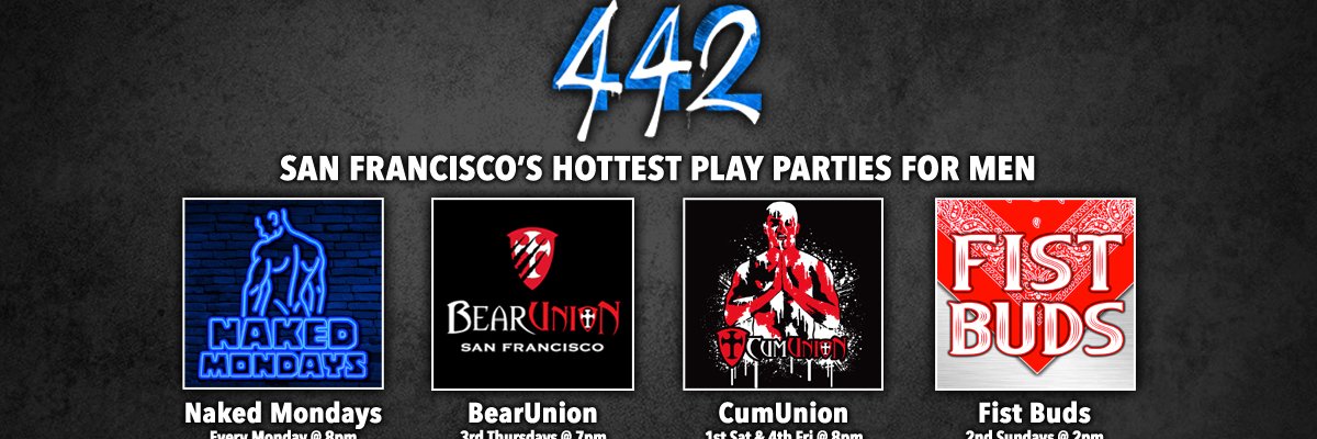 442 Events 🏳️‍🌈 banner