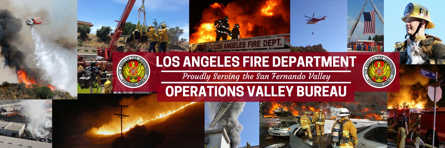 LAFD Valley banner