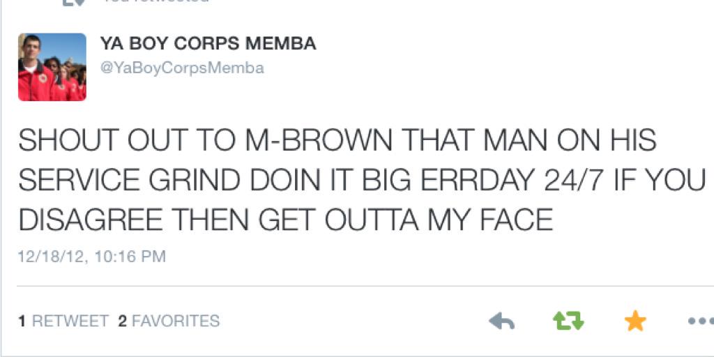 *PARODY* formerly ya homboi Mike Brown *PARODY* banner