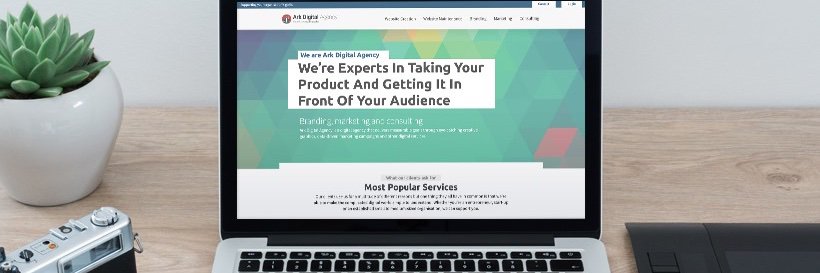 Ark Digital Agency banner