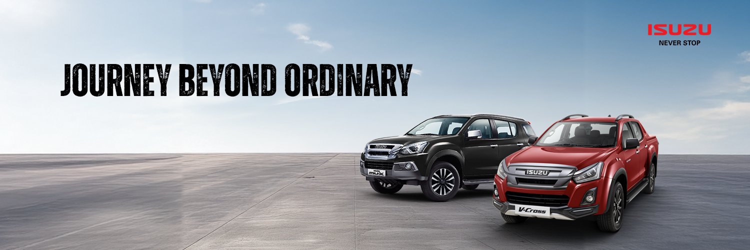 Isuzu Motors India banner