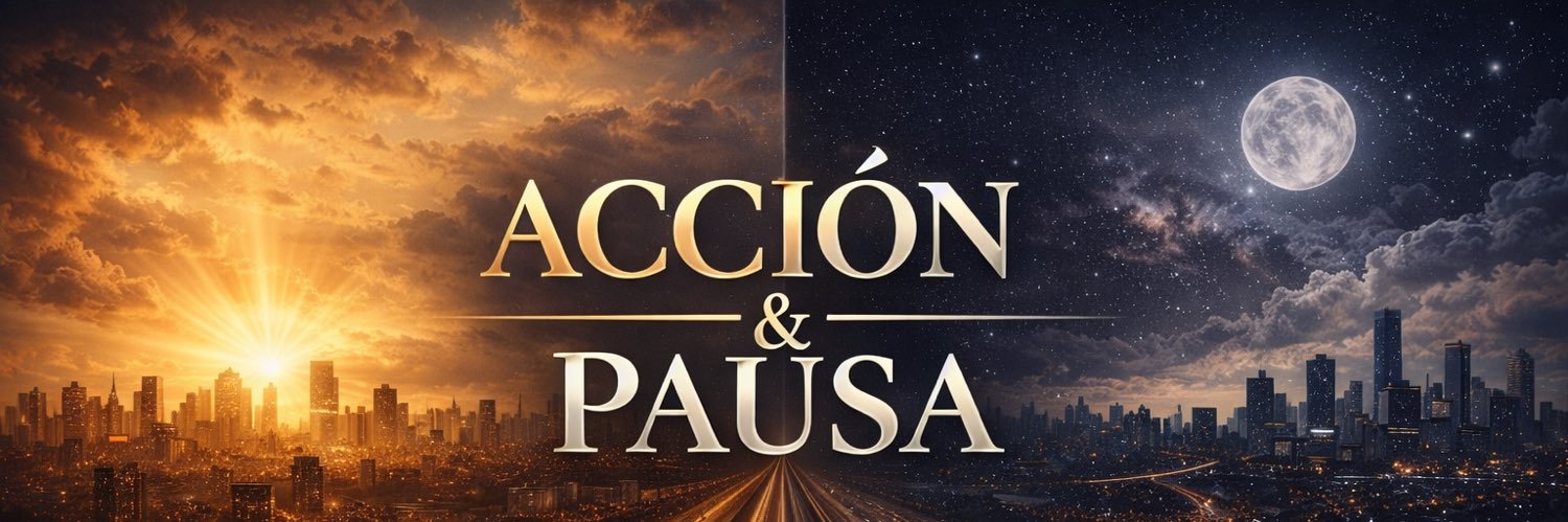 Acción & Pausa banner