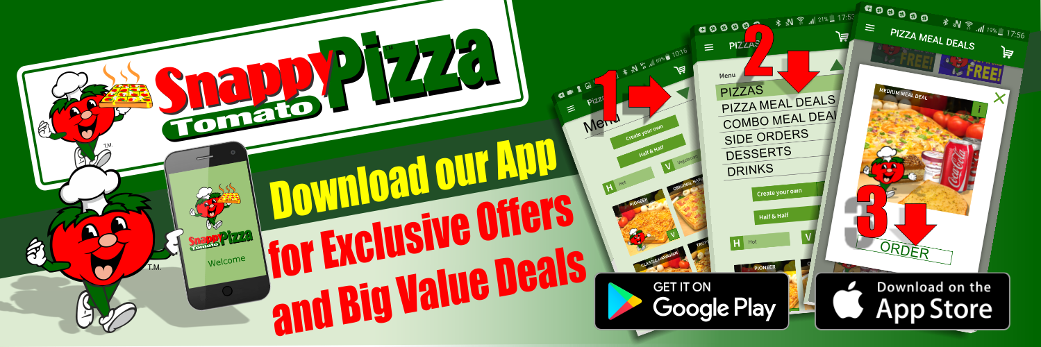 Snappy Tomato Pizza UK™ banner