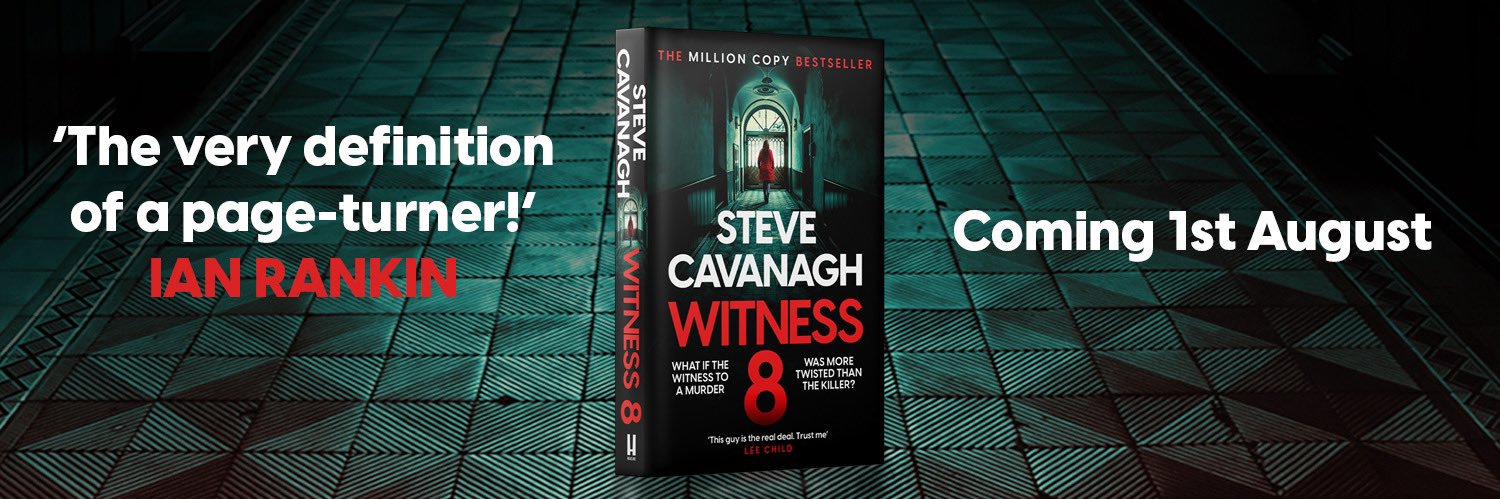 Steve Cavanagh banner