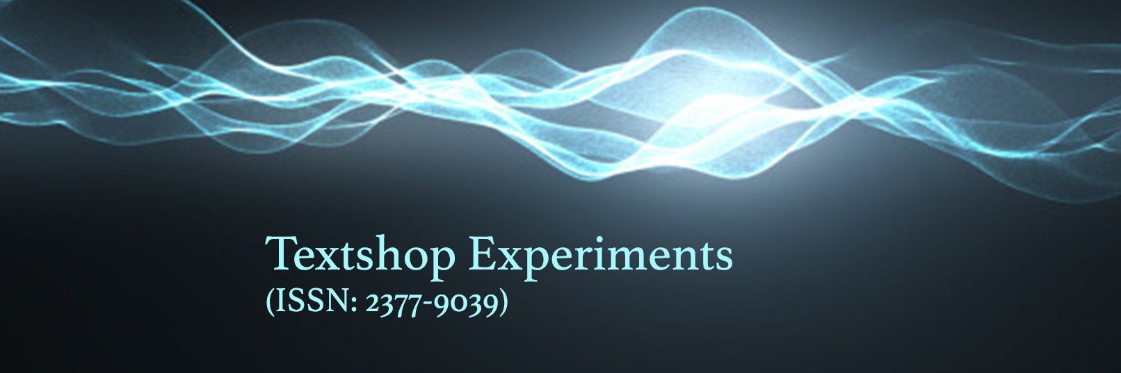 Textshop Experiments banner